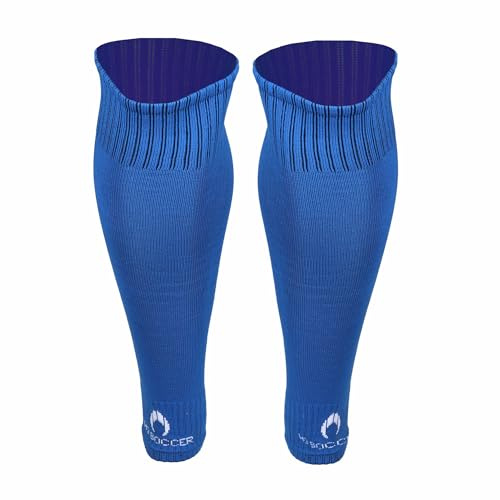 HO Soccer Media Tubular Azul Sin Pie, Unixex, Adulto, M (39-42)