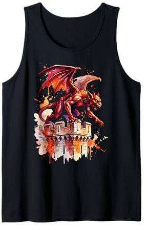 Colorful Gargoyle Tank Top