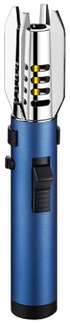 Torch Lighter with Adjustable Flame, Safety Lock, Ideal for Campfires, Candles, and Cooking, No Butane Required