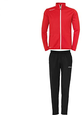 uhlsport ESSENTIAL Classic träningsoverall för män, tonåringar och barn, klassisk sportkostym, joggingdräkt, joggingbyxor och jacka, träningsdräkt