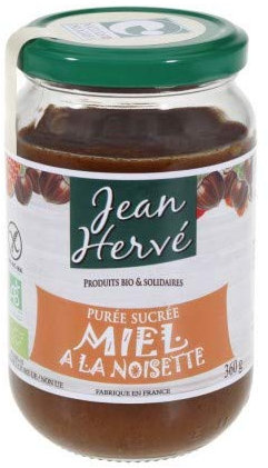 Noisette au miel 360g, noisette 30% et miel 70%