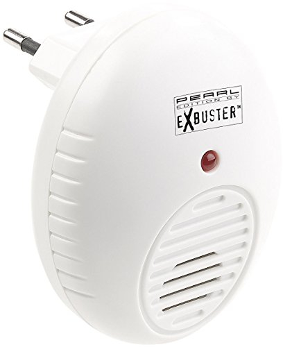 Exbuster Spinnenschreck: Ultraschall-Schädlingsvertreiber für die Steckdose, wirksam auf 47 m² (Ultraschall Schädlingsbekämpfer, Ultraschall gegen Spinnen, Elektronischer Spinnenvertreiber)