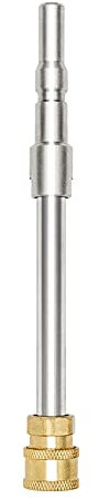 Fai Top Schaumkanone Adapter,1/4 '' Innengewinde Schnellkupplung,Schnee Schaum Lanzen Adapter,Rostfreier Stahl Schaumkanone Pistolen Anschlussfittings für männliche Nilfisk/Kew/Alto Wap Calm
