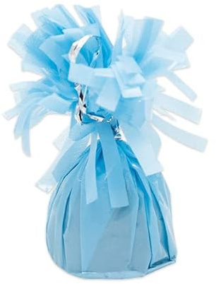 Globo de peso decorativo para globos (175 gr), azul claro