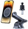 Miracase MagSafe Car Mount, [Upgraded Suction Cup] Magnetic Phone Holder for Dashboard/Windshield/Air Vent Mount Fits iPhone 15/14/13/12, Samsung and All Phones.