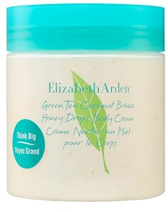 Elizabeth Arden Green Tea Coconut Breeze Honey Drops Body Cream (500ml) Citrus, Floral & Fruity Fragrance, Hydrating Perfumed Body Cream for Women