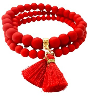 perela - Handmade - Perlen Armband - Damen Wickelarmband - stylischer Schmuck- Sommerarmband - Für jeden Tag - Schickes Geschenk - Boho - Ibiza - Festival