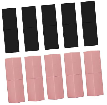 Healeved 10stücke Kunststoff Leere Lippenstift Tube Diy Lippenstifthülse Kosmetik Werkzeug Lippenbalsamhalter Reisen Flasche Halter