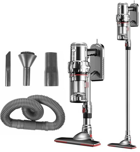 Cordless Vacuum Cleaner, Lightweight Stick Wireless Vacuums with Hepa Filter, Up to 60 Mins Runtime, 18000pa Handheld Powerful Robot Vacuums for Hardwood Floors, Carpet, Pet Hair, Car