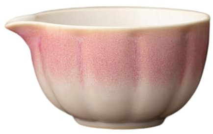 Qianly Bol de matcha en céramique, bol de matcha traditionnel japonais, bol à mélanger tasse de fait à la main pour débutant, Rose