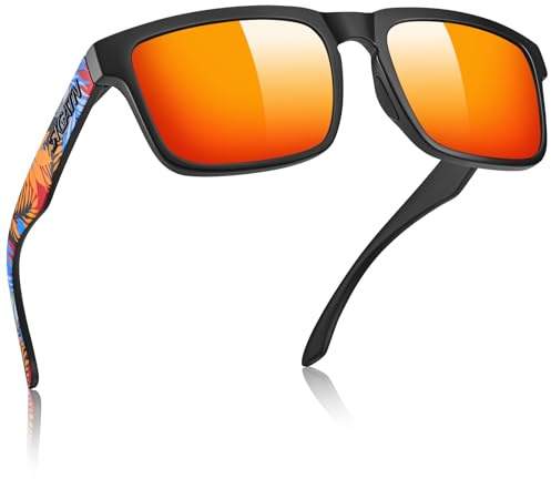 STGATN Big Heads XL Occhiali da sole da uomo con protezione UV polarizzata, montatura larga 155MM per visi grandi, occhiali ultraleggeri TR90 per la guida, la pesca e lo sport Categoria 3 | Occhiali da sole classici oversize da 155 mm, 25 g, leggeri occhiali sportivi per guida, corsa, pesca e alpinismo