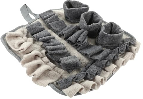 BESPORTBLE rutschfeste zum Foraging und Schnüffeln aus Polar Fleece Schnüffelmatte Energieverbrauchende Trainingsmatte für Kaninchen und Haustiere im Alltag