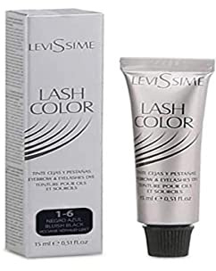 Levissime Lash Farbe Blau, 15 ml, 1-6 Schwarz, Blau, Standard, 15
