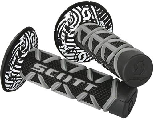 Scott Diamond MX Motorrad Griffe inkl.Donut schwarz/grau