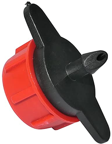 AERZETIX - Juego de 30 Goteros de Riego por Goteo con Caudal 6 Litros por Hora l/h para Manguera de 16 a 32mm Ø Orificio 4mm - Micro-Riego - Plástico