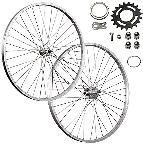 Taylor Wheels 26 Zoll Laufradsatz Aluminium Felge Rücktritt RBN Silber