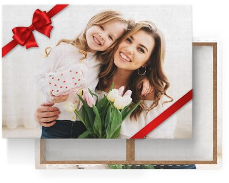 Estika Ihr Foto auf Leinwand - 70x50 cm - Fotogeschenke mit eigenem foto, Leinwand bilder, Personalisierte