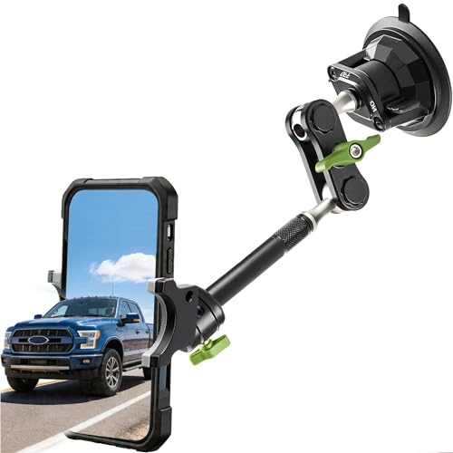 Robuste KFZ-Handyhalterung, Saugnapf-Telefonhalterung für die Windschutzscheibe, Mteal Ultra Durable Telefonhalterung für F-150 RAM, Silverado, Kenworth, Peterbilt