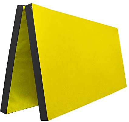 Grevinga Klappbare Turnmatte 200x200x6 cm – Faltbare Gymnastikmatte für Fitness, Yoga & Sport – Rutschfest & Platzsparend – RG 35 – Made in Germany