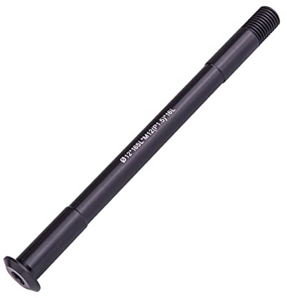 Dickly Adattatore per Spiedino per Bicicletta MTB, Adattatore per Perno Passante per Bicicletta, Adattatore per Perno Passante da 12 Mm 14 Mm 15 Mm per Mozzo, 12 mm 165 mm 1,5 mm