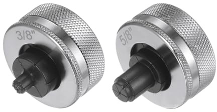 sourcing map Swage Expander Head 3/8, 5/8 Hydraulic Tube Pipe Expander Swaging Head for HVAC/R Tube Expanding Tool Tube Cutters
