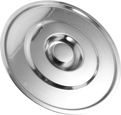 Alipis Kochtopfdeckel Aus Universaldeckel Für Töpfe Und Suppeneimer Abdeckung Aus Metall Für Gusseisen-kochgeschirr Langlebiger Und Verschleißfester Topfdeckel