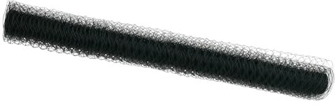 vidaXL Cerca Hexagonal Verde 1.5 x 10m de Acero Galvanizado Recubierto de PVC para Jardín y Exteriores. Diseño Moderno y Duradero, Ideal para Agregar Estilo y funcionalidad a Tus proyectos de paisaji