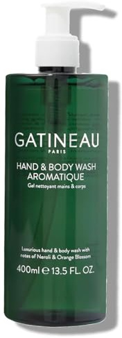 Gātíneāǖ Paris - Hand & Body Wash Aromatíque | Wake Your Senses With The Invigorating Neroli & Orange Blossom Fragrance | Skin is Left Feeling Refreshed and Soft | 400mL