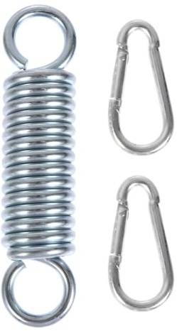 BIUDECO Accesorio para Silla de Hamaca Colgante de Resorte de Acero Inoxidable 304 Construcción Resistente y Apto para Uso Exterior