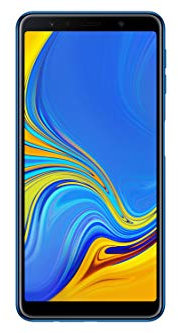 Samsung Galaxy A7 Smartphone débloqué 4G (Ecran: 6 Pouces - 64 Go - Double Nano-SIM - Android) Bleu