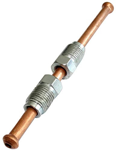 AERZETIX: Conduite de Freins Tuyau Tube en cuivre Ø4.76mm avec raccords M10x1/M10x1 (10cm)