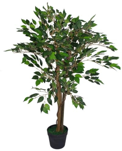 Leaf AZ-FICUS Künstlicher Ficusbaum, 90 cm, Dunkelgrün, 90 cm