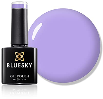 Bluesky Esmalte de uñas de gel, SS22, Spring 2022, Nothing's Wrong SS2206, morado lila, larga duración, resistente a las astillas, 10 ml (requiere secado bajo lámpara UV o LED)
