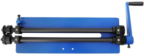 Abkantbank Rundbiegemaschine Manuell Sickenmaschine Bördelmaschine 460mm mit 6 Stufensätze 1,2mm mit 6 Würfelsätze