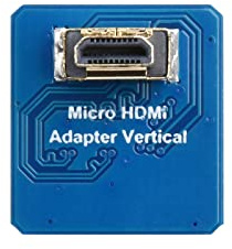 Waveshare Micro HDMI Adapter Vertical for DIY HDMI Cable