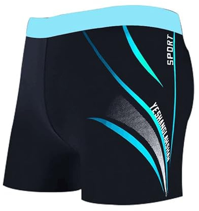 DULSPUE Herren-Badehose, Atmungsaktive Boxershorts. Größe XL (80–100 kg)