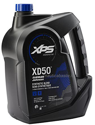 Olio Evinrude XD50 per motori fuoribordo ETEC 2 Tempi a iniezione (XD50 1 Gal - 3,785 L)