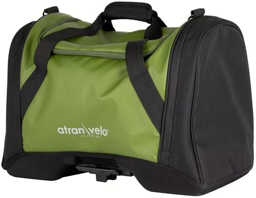 ATRAN Velo Pulse Duffle Bag schwarz/grün, entworfen, um einen Schlag zu nehmen und Intended zu beten Ihr Ultimatives Fitnessstudio or