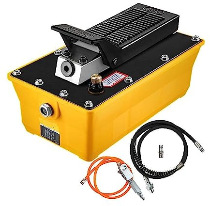 Serbatoio carburante da 2,3 litri Pompa a pedale pneumatica idraulica da 10000 PSI a semplice effetto con tubo dell'olio da 200 cm e pistola a spruzzo for riparazione automatica Rigging petrolifero