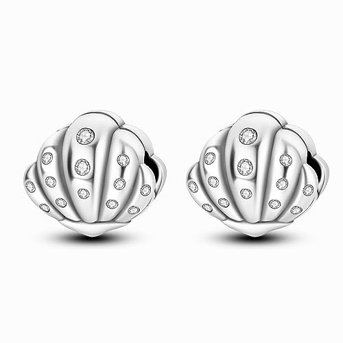 Hapour Clip Spacer Charm für Armband Clip Verschluss Stopper Bead Spacer DIY Fit European Snake Armband Openable 925 Sterling Silber Perlen Schmuck für Frauen
