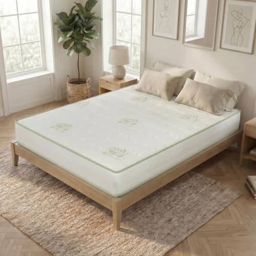 Sleephome Materasso Matrimoniale 160x200 h 20 cm Molle Insacchettate e Memory Foam Mediterraneo - Dispositivo Medico Classe 1 Detraibile - Ortopedico, Accoglienza Avvolgente - Made in Italy