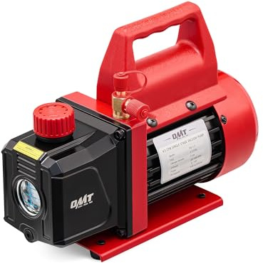 Orion Motor Tech Vacuum Pump, 4.5 cfm 1/3 hp HVAC Single Stage Vacuum Pump for R12 R22 R134a R410a R502, Auto AC Vacuum Pump Kit for Automotive Air Conditioner Resin Degassing & More