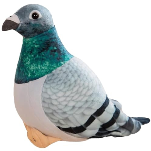 LGWJHCY Bambola Piccione Simulazione Della, Piccione Bambola Peluche, Soft Animal Peluche Collezionabile Adatto per Ragazzi e Ragazze Compleanno