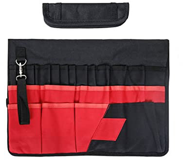 Mllepjdh Outils de jardinage 42 poches Sac porte-outils multi-usages Plateau Insert seau pour le travail de jardin