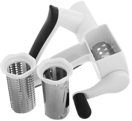 Hemobllo 1juego Rallador De Manual Giratorio Herramienta Multifuncional Para Cocinar Cortador De Cocina Casa Diseño y De Limpiar