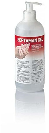 SEPTAMAN GEL DISINFETTANTE ANTISETTICO PER LE MANI - 2 FLACONI DA 500 ML