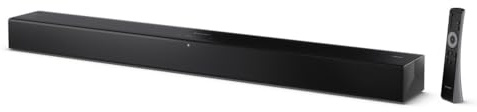 Sharp HT-SB304 Soundbar 2.0 Dolby Atmos + DTS Virtual:X, Bluetooth con HDMI ARC/CEC, potenza totale 180 W, 81 cm, nero