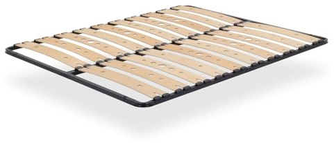 Mon Mobilier Design Austen Sommier Ergonomique à Lattes Larges et Flexibles en Bois de Bouleau 140x200 cm sans Pieds