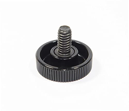 Twenty (20) 1/4-20 x 1/2 Length Knurled Plastic Head Thumb Screws - Made in USA
