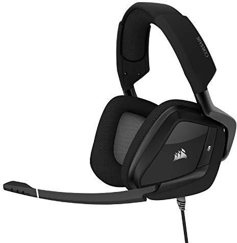 Corsair Void RGB Elite USB Premium Gaming Headset con sonido envolvente 7.1, carbono